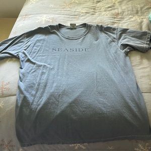 Blue seaside short sleeve shirt!!!!